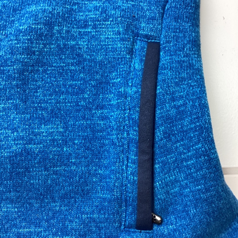 Patagonia Better Sweater Fleece Vest Womens Medium Blue Full Zip Heathered 25886 - Picture 7 of 7